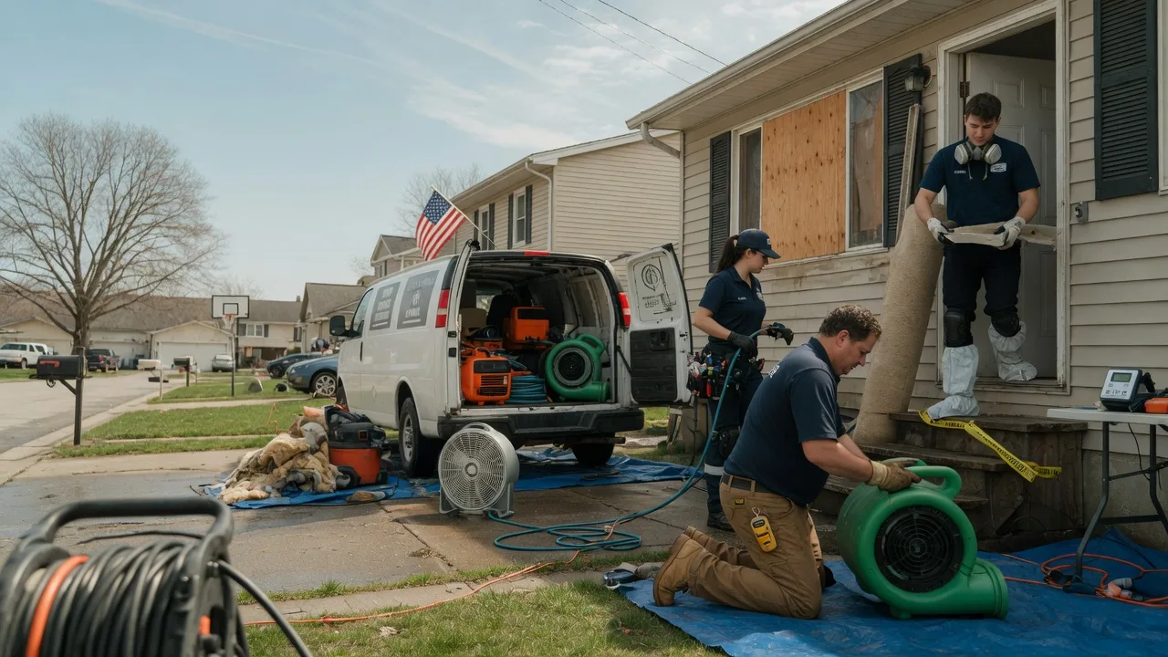 Water Damage Restoration in Oaks, PA near me